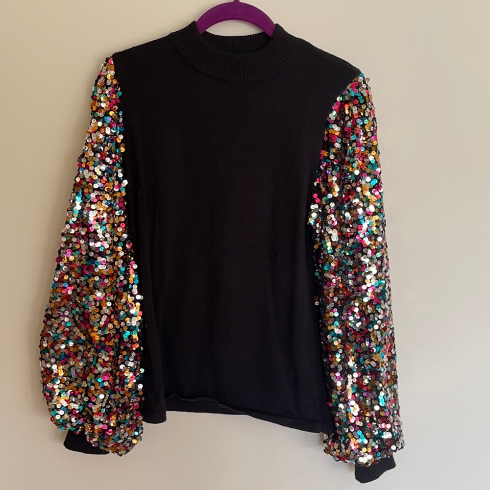 Sequin Sweater
